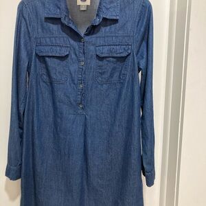 Old Navy Dark Blue Denim Dress